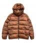 MONCLER（モンクレール）の古着「MAYAカモ柄ダウンジャケット」｜オレンジ