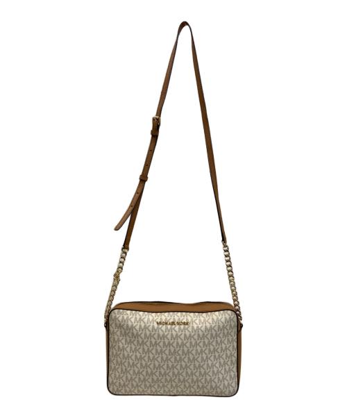 MICHAEL KORS（マイケル・コース）MICHAEL KORS (マイケル・コース) ショルダーバッグ アイボリーの古着・服飾アイテム