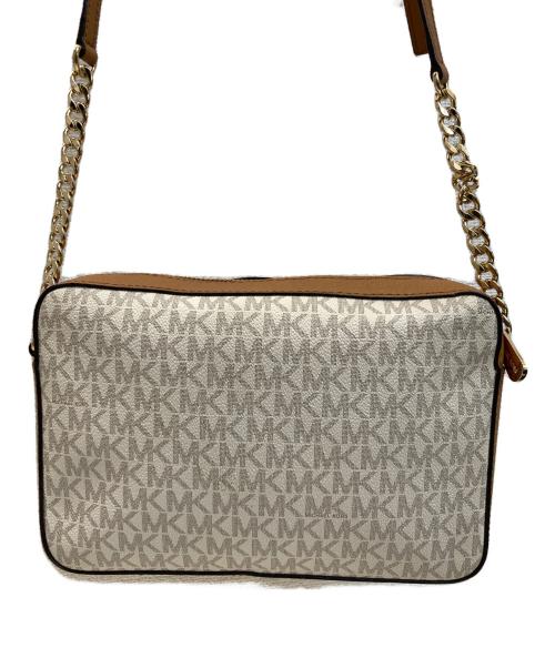 MICHAEL KORS（マイケル・コース）MICHAEL KORS (マイケル・コース) ショルダーバッグ アイボリーの古着・服飾アイテム