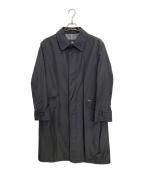 BURBERRY BLACK LABELバーバリーブラックレーベル）の古着「ステンカラーコート」｜ブラック