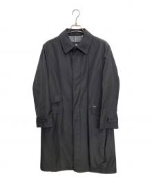 BURBERRY BLACK LABEL（バーバリーブラックレーベル）の古着「ステンカラーコート」｜ブラック