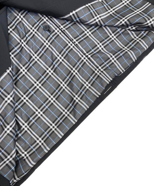 BURBERRY BLACK LABEL（バーバリーブラックレーベル）BURBERRY BLACK LABEL (バーバリーブラックレーベル) ステンカラーコート ブラック サイズ:Lの古着・服飾アイテム
