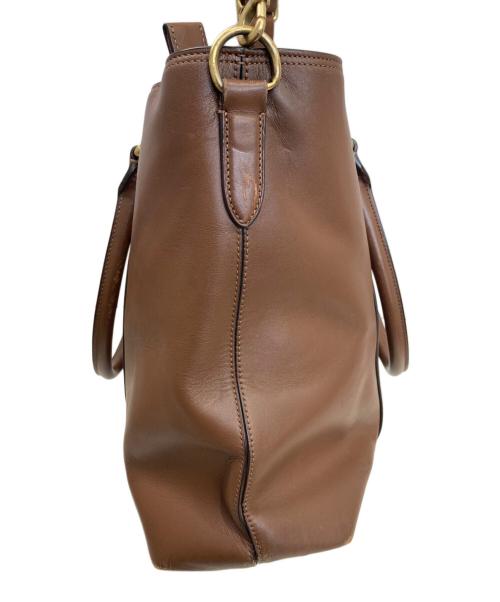 COACH（コーチ）COACH (コーチ) メトロポリタン トートバッグ ブラウンの古着・服飾アイテム