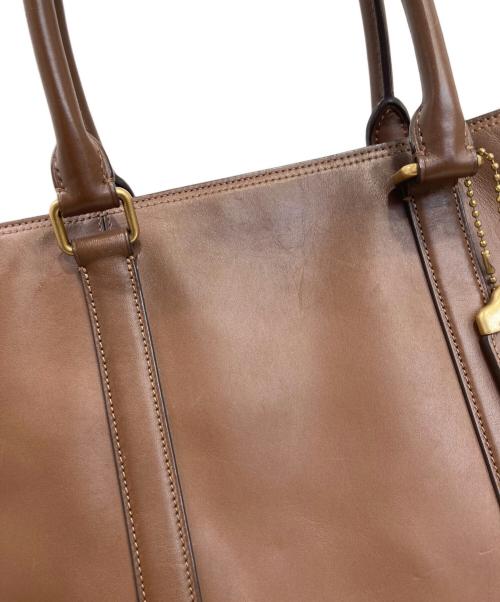 COACH（コーチ）COACH (コーチ) メトロポリタン トートバッグ ブラウンの古着・服飾アイテム