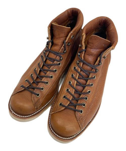 CHIPPEWA（チペワ）CHIPPEWA (チペワ) BRIDGEMEN LACE-TO-TOE ブラウン サイズ:26㎝の古着・服飾アイテム