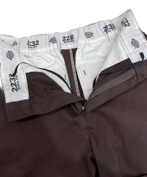 Dickies（ディッキーズ）Dickies (ディッキーズ) N.HOOLYWOOD (エヌ ハリウッド) パンツ ブラウン サイズ:38の古着・服飾アイテム