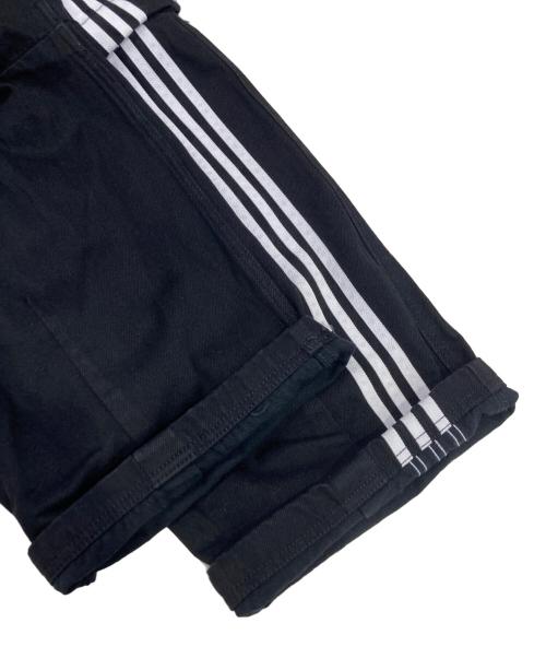 adidas（アディダス）adidas (アディダス) デニムパンツ ブラック サイズ:27の古着・服飾アイテム