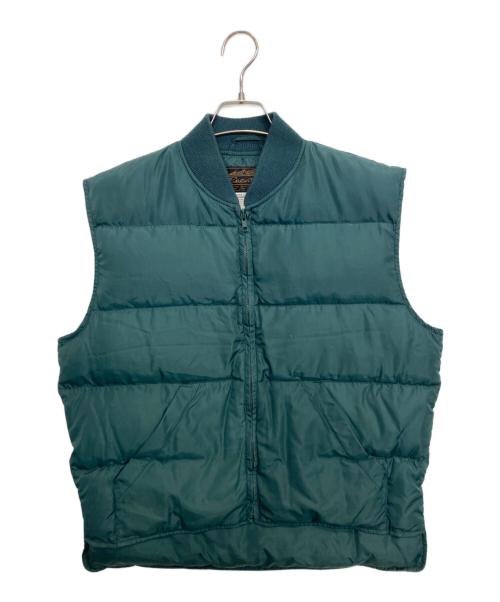 Eddie Bauer（エディーバウアー）Eddie Bauer (エディーバウアー) ダウンベスト グリーン サイズ:Mの古着・服飾アイテム