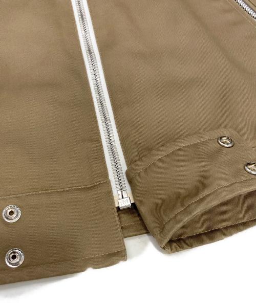 Quilp（クイルプ）Quilp (クイルプ) ジップアップジャケット ベージュ サイズ:2の古着・服飾アイテム