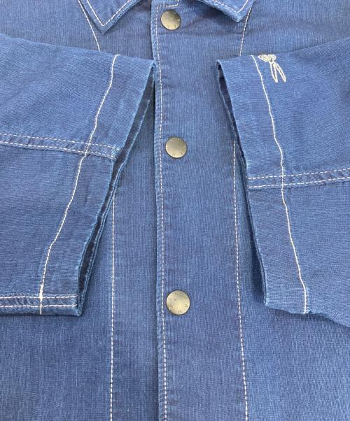 Denham（デンハム）Denham (デンハム) デニムシャツ インディゴ サイズ:Mの古着・服飾アイテム