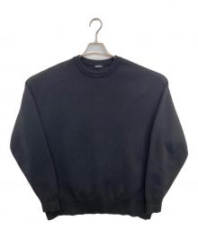 Denham（デンハム）の古着「PRM KNIT CREW」｜ブラック