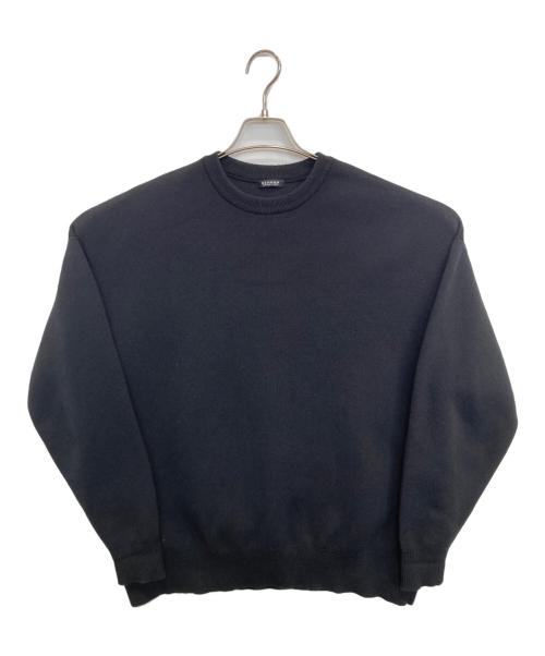 Denham（デンハム）Denham (デンハム) PRM KNIT CREW ブラック サイズ:Mの古着・服飾アイテム