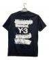 Y-3 (ワイスリー) Tシャツ ブラック サイズ:M：6000円