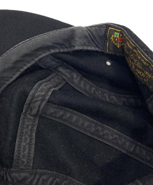 SUPREME（シュプリーム）Supreme (シュプリーム) Wool Camp Cap ブラックの古着・服飾アイテム