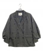 Ameriアメリ）の古着「FLOWER PAPA JACKET」｜グレー