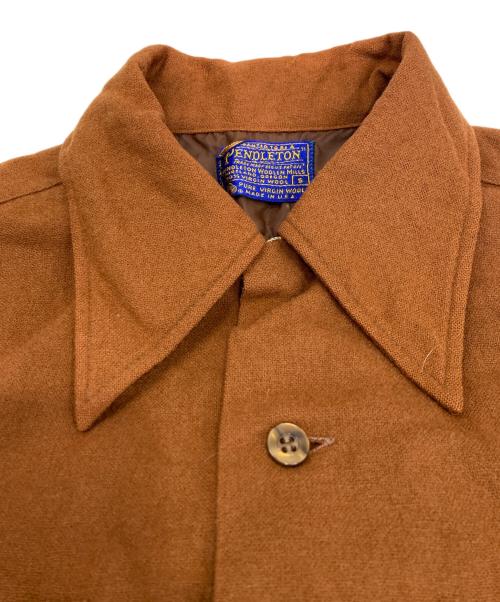PENDLETON（ペンドルトン）PENDLETON (ペンドルトン) ボードシャツ ブラウン サイズ:Sの古着・服飾アイテム