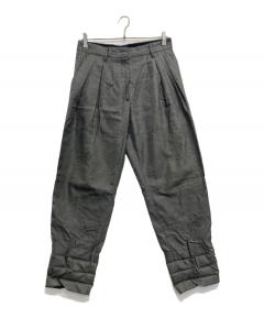 中古・古着通販】PRADA (プラダ) ウールスラックス ネイビー サイズ:44