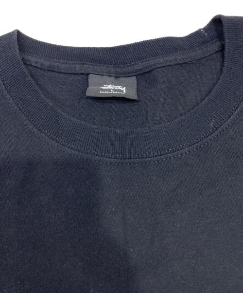 stussy（ステューシー）stussy (ステューシー) ロゴプリントTシャツ ブラック サイズ:Lの古着・服飾アイテム