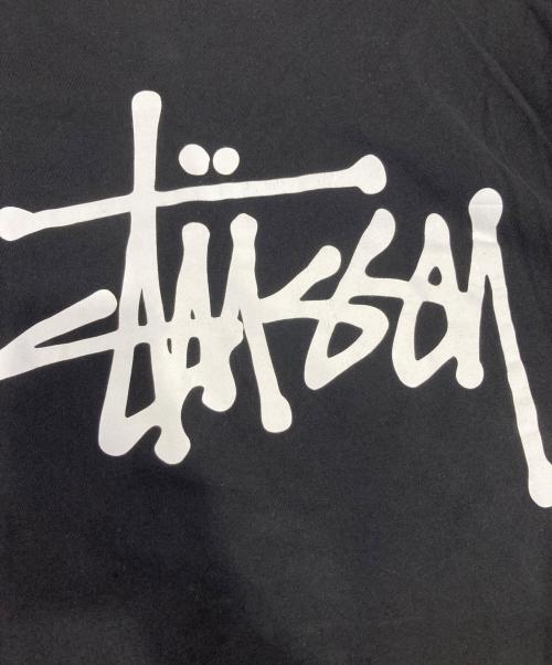 stussy（ステューシー）stussy (ステューシー) ロゴプリントTシャツ ブラック サイズ:Lの古着・服飾アイテム