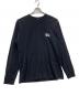 stussy（ステューシー）の古着「ロゴプリントTシャツ」｜ブラック