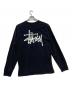stussy (ステューシー) ロゴプリントTシャツ ブラック サイズ:L：6000円