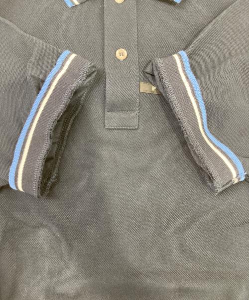 PRADA（プラダ）PRADA (プラダ) ポロシャツ ネイビー サイズ:XLの古着・服飾アイテム