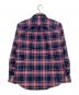 stussy (ステューシー) ボタンダウンシャツ ネイビー×レッド サイズ:S：6000円