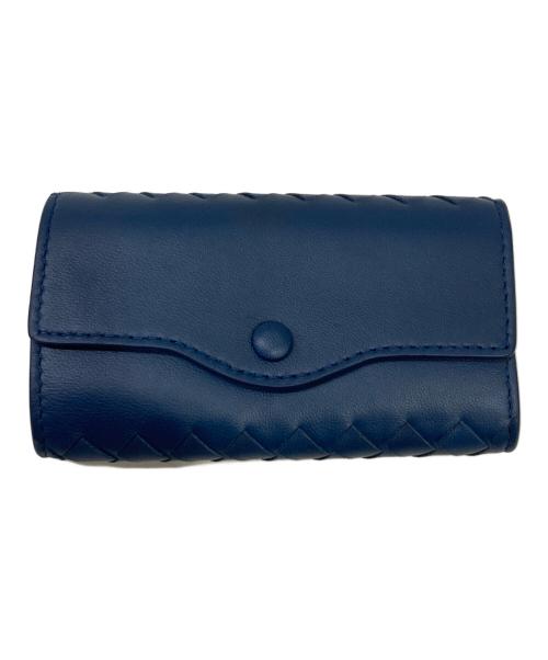 BOTTEGA VENETA（ボッテガベネタ）BOTTEGA VENETA (ボッテガベネタ) キーケース ブルーの古着・服飾アイテム