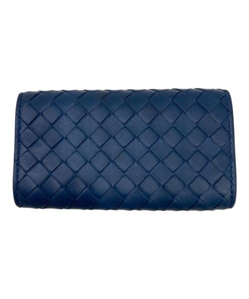 BOTTEGA VENETA（ボッテガベネタ）BOTTEGA VENETA (ボッテガベネタ) キーケース ブルーの古着・服飾アイテム