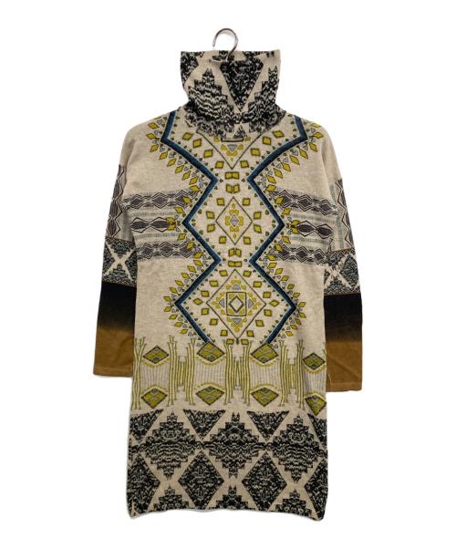 ETRO（エトロ）ETRO (エトロ) ニットワンピース ベージュ サイズ:42の古着・服飾アイテム