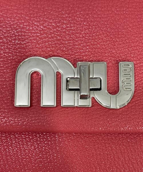 MIU MIU（ミュウミュウ）MIU MIU (ミュウミュウ) 2WAYバッグ ピンクの古着・服飾アイテム