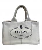 PRADAプラダ）の古着「カナパトートバッグ」｜ネイビー