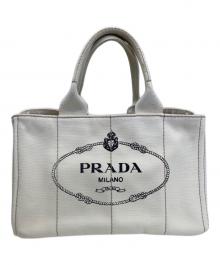 PRADA（プラダ）の古着「カナパトートバッグ」｜ネイビー