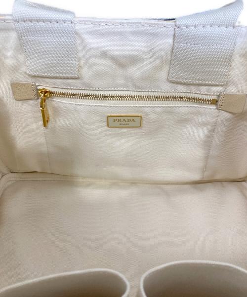 PRADA（プラダ）PRADA (プラダ) カナパトートバッグ ネイビーの古着・服飾アイテム