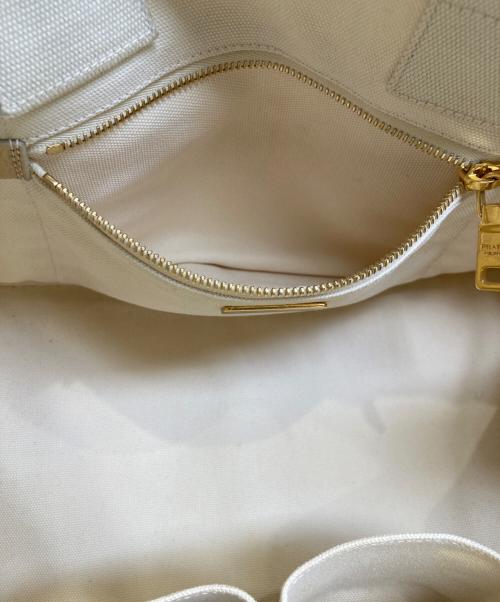 PRADA（プラダ）PRADA (プラダ) カナパトートバッグ ネイビーの古着・服飾アイテム