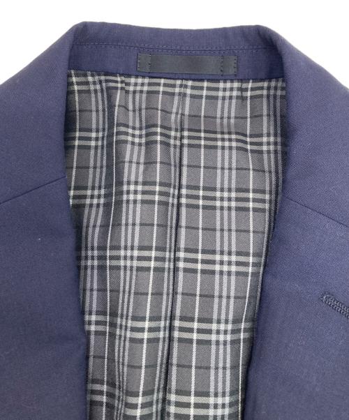 BURBERRY BLACK LABEL（バーバリーブラックレーベル）BURBERRY BLACK LABEL (バーバリーブラックレーベル) 裏ノバチェックテーラードジャケット ネイビー サイズ:Sの古着・服飾アイテム