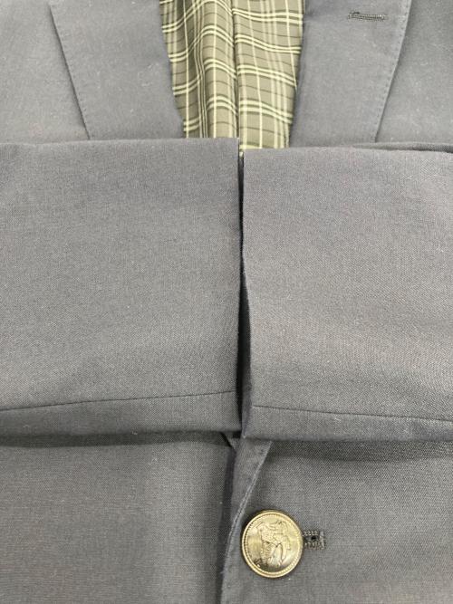 BURBERRY BLACK LABEL（バーバリーブラックレーベル）BURBERRY BLACK LABEL (バーバリーブラックレーベル) 裏ノバチェックテーラードジャケット ネイビー サイズ:Sの古着・服飾アイテム