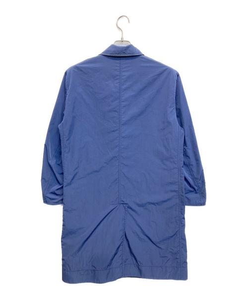 BOGLIOLI（ボリオリ）BOGLIOLI (ボリオリ) リバーシブルステンカラーコート ブルー×ネイビー サイズ:48の古着・服飾アイテム