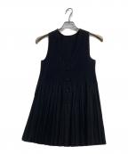 ISSEY MIYAKE FETEイッセイミヤケフェット）の古着「ベスト」｜ブラック