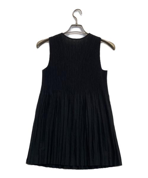 ISSEY MIYAKE FETE（イッセイミヤケフェット）ISSEY MIYAKE FETE (イッセイミヤケフェット) ベスト ブラック サイズ:2の古着・服飾アイテム