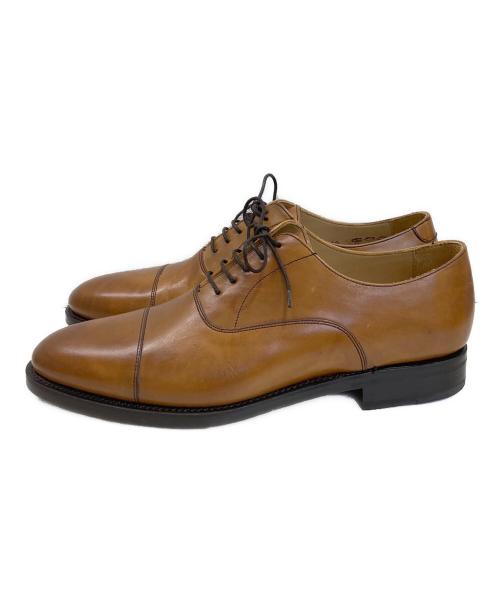 Berwick 1707（バーウィック1707）berwick 1707 (バーウィック1707) ストレートチップシューズ ベージュ サイズ:28の古着・服飾アイテム