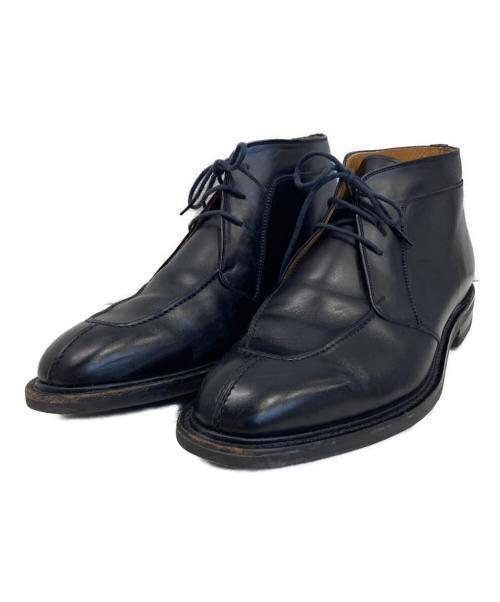 SCOTCH GRAIN（スコッチグレイン）SCOTCH GRAIN (スコッチグレイン) チャッカーブーツ ブラック サイズ:27の古着・服飾アイテム