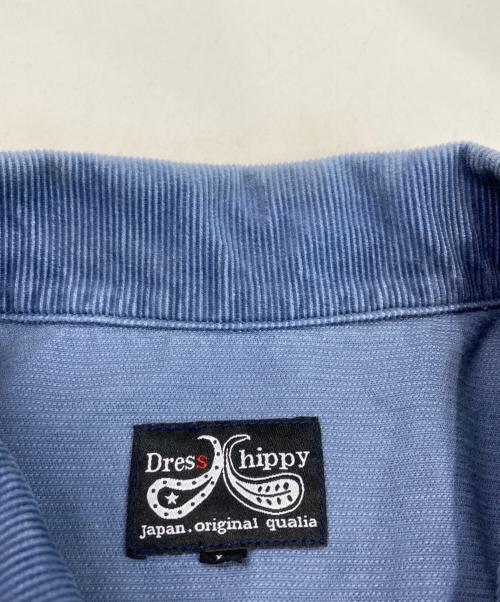 DRESS HIPPY（ドレスヒッピー）DRESS HIPPY (ドレスヒッピー) 1stタイプコーデュロイジャケット ブルー サイズ:Lの古着・服飾アイテム