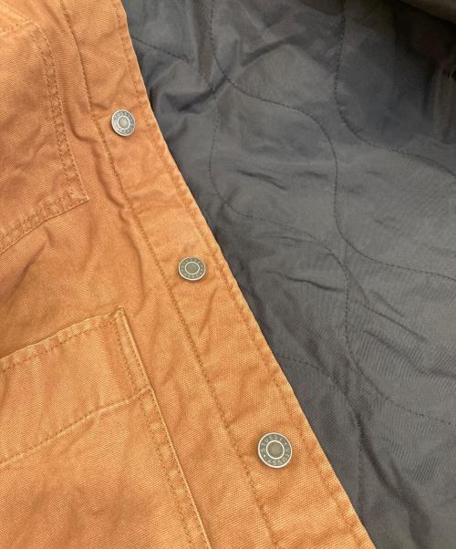 stussy（ステューシー）stussy (ステューシー) Quilted Chore Coat ブラウン サイズ:Sの古着・服飾アイテム