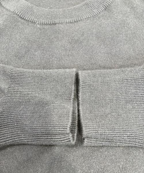 CABAN（キャバン）CABAN (キャバン) コットンカシミヤクルーネックプルオーバーニット ネイビー サイズ:Sの古着・服飾アイテム