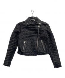 DIESEL（ディーゼル）の古着「レザージャケット」｜ブラック