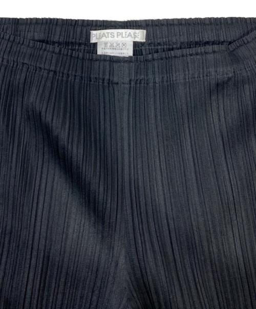 PLEATS PLEASE（プリーツプリーズ）PLEATS PLEASE (プリーツプリーズ) クロップドプリーツパンツ ブラック サイズ:サイズ１の古着・服飾アイテム