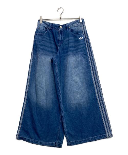 adidas（アディダス）adidas (アディダス) デニムパンツ ブルー サイズ:71cm (W28)の古着・服飾アイテム