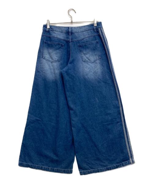 adidas（アディダス）adidas (アディダス) デニムパンツ ブルー サイズ:71cm (W28)の古着・服飾アイテム