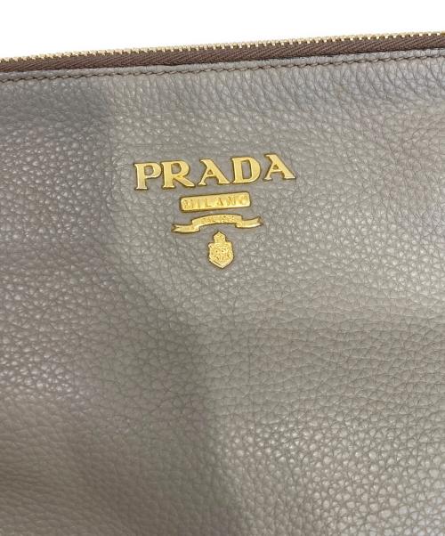PRADA（プラダ）PRADA (プラダ) ショルダーバッグ グレージュの古着・服飾アイテム